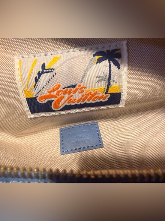 Louis Vuitton Denim Rush Bum Bag with Gold Hardware - Picture 5 of 15